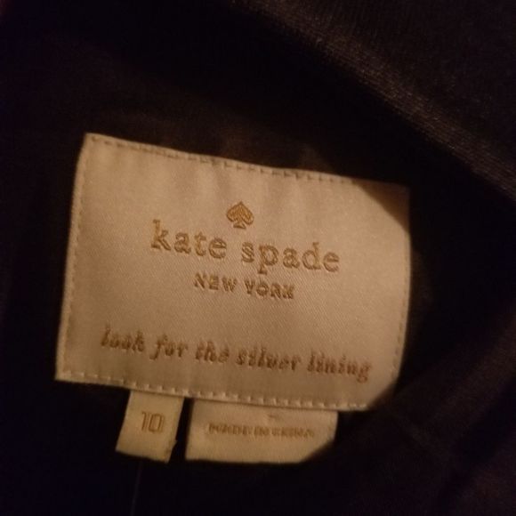 Kate Spade Blaze A Trail Open Back Embellished Dress W/Pockets NWT $548 Sz.10 - Picture 6 of 11